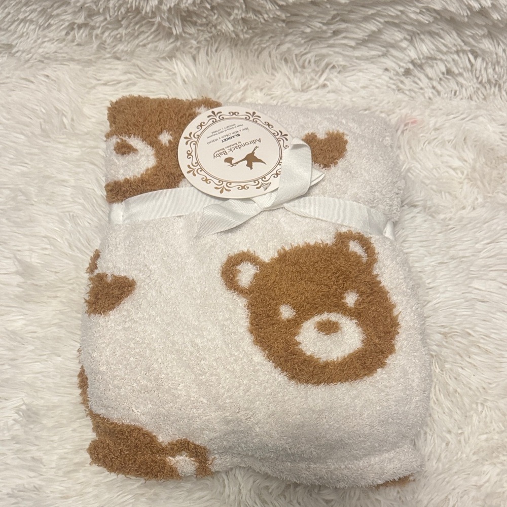 Kids Fleece Robe with Bear Design